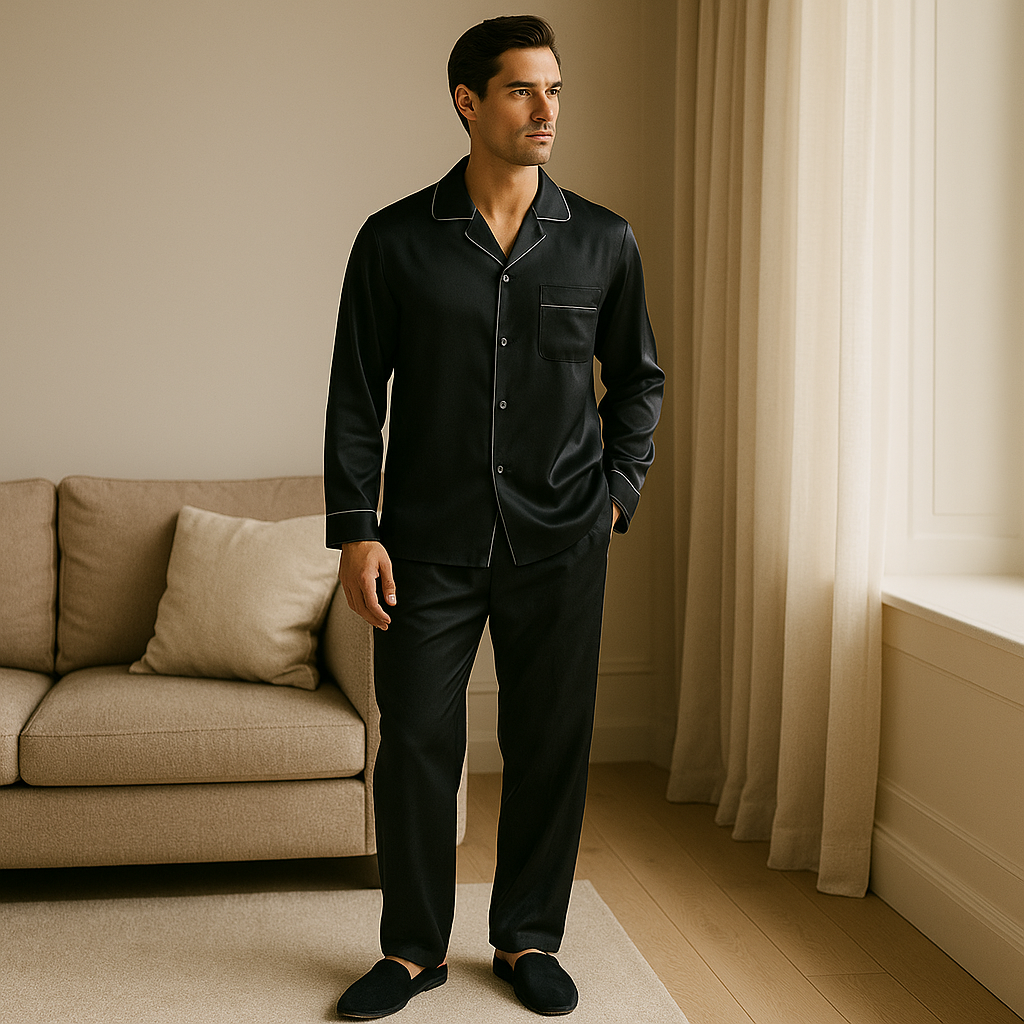 Pure Silk Pajama Set