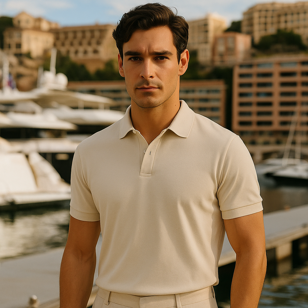 Pure Cotton Jersey Polo