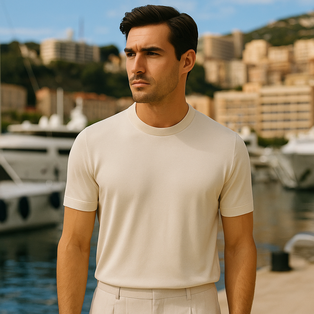 Silk-Blend T-shirt