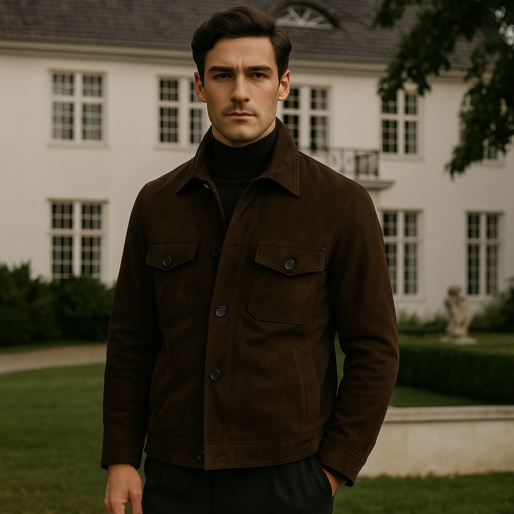 Suede Field Jacket