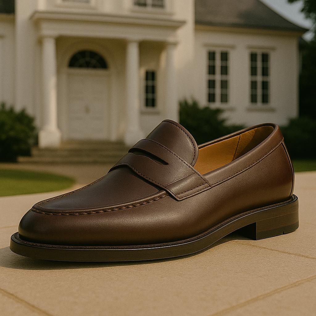 ⁠Leather Loafers