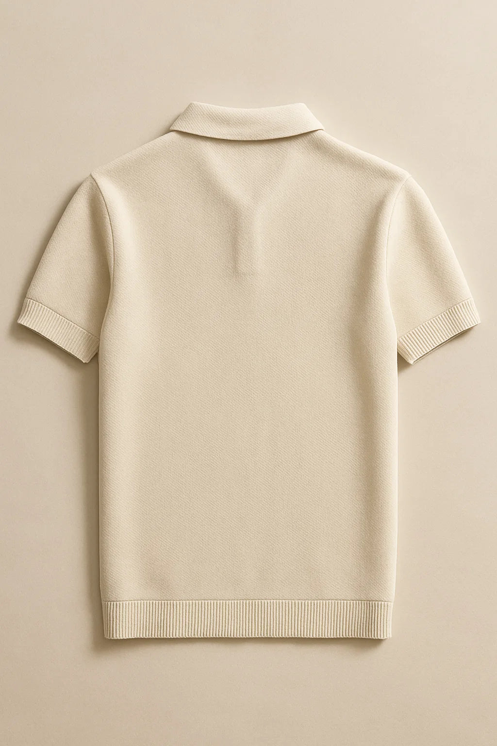 Ivory polo shirt